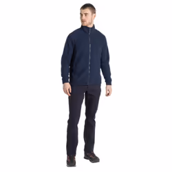 Craghoppers Mens Karlton Full Zip Fleece Jacket - XL, Blue Navy