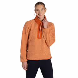 Craghoppers Womens/Ladies Toro Half Zip Fleece Top - 16 UK, Clay