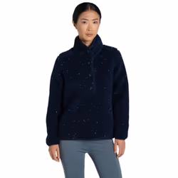 Craghoppers Womens/Ladies Massey Geometric Overhead Fleece Top - 18 UK, Blue Navy