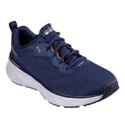 Skechers Mens Edgeride Exxo Relaxed Fit Trainers - 6 UK, Navy/Orange