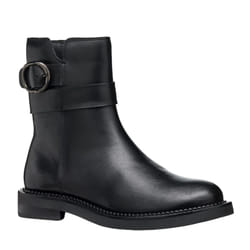 Geox Womens/Ladies Serilda Patent Leather Ankle Boots - 5 UK, Black