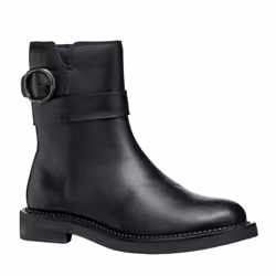 Geox Womens/Ladies Serilda Patent Leather Ankle Boots - 7 UK, Black