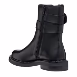 Geox Womens/Ladies Serilda Patent Leather Ankle Boots - 7.5 UK, Black
