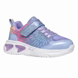 Geox Girls Assister Wing Trainers - 1 UK, Sky/Multicoloured