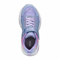 Geox Girls Assister Wing Trainers - 1 UK, Sky/Multicoloured