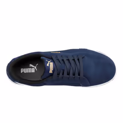 Puma Safety Mens Iconic Suede Low Safety Trainers - 8 UK, Navy