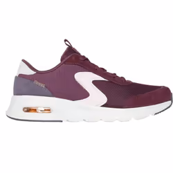 Skechers Womens/Ladies Skech-Air Court Air Wave Suede Trainers - 8 UK, Burgundy/White
