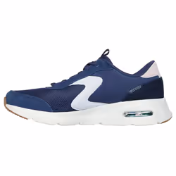 Skechers Womens/Ladies Skech-Air Court Air Wave Suede Trainers - 8 UK, Navy/White