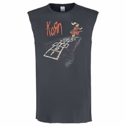 Amplified Unisex Adult Follow The Leader Hopscotch Tank Top - XS, Charcoal