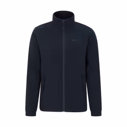 Mountain Warehouse Mens Bernard II Windproof Fleece Jacket - 4XL, Navy