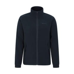Mountain Warehouse Mens Bernard II Windproof Fleece Jacket - 4XL, Navy