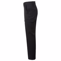Premium Unisex Adult Stretch Work Cargo Trousers - 38R, Black