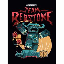Minecraft Team Redstone Canvas Print