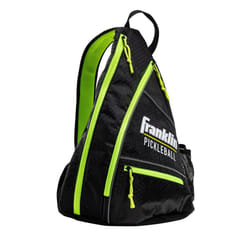Franklin Logo Pickleball Sling backpack - One Size, Black/Optic Yellow