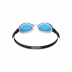 Speedo Unisex Adult Jet 2.0 Swimming Goggles - One Size, Blue/White/Charcoal