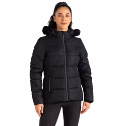 Dare 2B Womens/Ladies Glamorize V Ski Jacket - 16 UK, Black