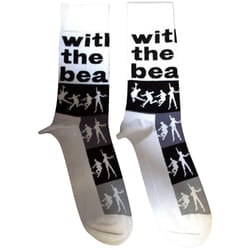 The Beatles Unisex Adult With The Beatles Silhouette Socks