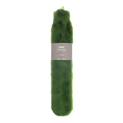 Ribbon Super Luxury Long Faux Fur Hot Water Bottle And Cover - One Size, Cedar Green