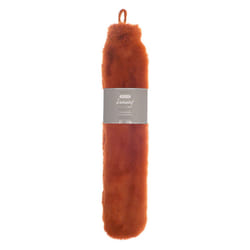 Ribbon Super Luxury Long Faux Fur Hot Water Bottle And Cover - One Size, Bronze