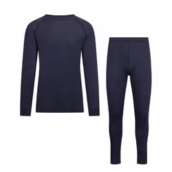 Trespass Unisex Adult Demian DLX Base Layer Set - XL, Navy Marl