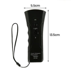 1 Pcs Pet Training Ultrasonic LED Bark Preventer Dog Training Repeller Dog Training Pet Training Tools LXY - black