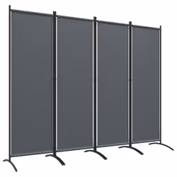 Outsunny 4 Panel Folding Room Divider,Portable Privacy Panel for Garden - Additional view 8