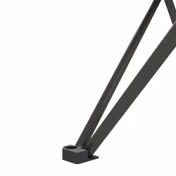 Outsunny Folding Camping Table for Outdoor Camping, Picnic, Hiking, Black - Additional view 5