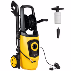 DURHAND Portable Power Washer 1800W, 150 Bar, 510 L/h for Garden, Yellow - Additional view 8