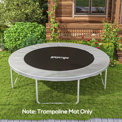 SPORTNOW Trampoline Mat with 72 V-Hooks, for 12ft Trampoline, Green