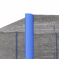SPORTNOW 10ft Trampoline Net Replacement Safety Net with Zipped Door, Blue - Additional view 6