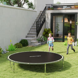 SPORTNOW Trampoline Mat with 54 V-Hooks, for 10ft Trampoline, Green