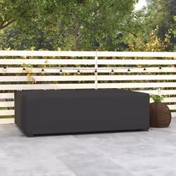 Outsunny UV Rain Protective Cover or Garden Wicker Rattan Black