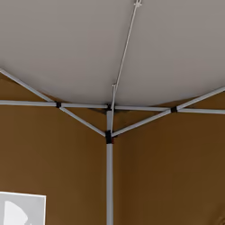 Outsunny 3x3(m) Pop Up Gazebo Party Tent Canopy Marquee with Storage Bag - Additional view 7