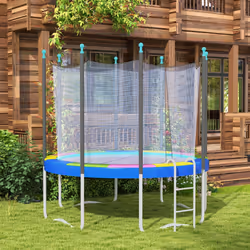 SPORTNOW 12FT Trampoline Pad Spring Cover, Waterproof, Multi-Colored - Additional view 5