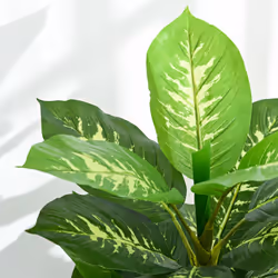 HOMCOM Artificial Evergreen Tree Fake Plant in Pot Indoor Decor - Additional view 6