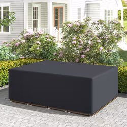 Outsunny 275x205cm Outdoor Furniture Protective Cover Black