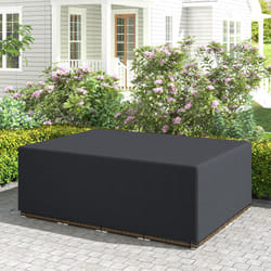 Outsunny 275x205cm Outdoor Furniture Protective Cover Black