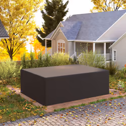 Outsunny 275x205cm Outdoor Furniture Protective Cover Black - Additional view 5