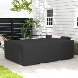 Outsunny Garden Furniture Cover Outdoor Waterproof Rattan Set Rain Protection