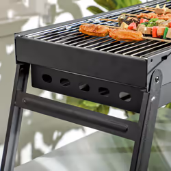 Outsunny Portable Charcoal Grill with Pull-Out Charcoal Basin - Additional view 6