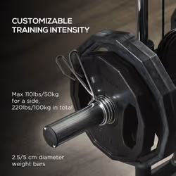 SPORTNOW Home Gym Machine, 15-Position Adjustable Training Workout Station - Additional view 5