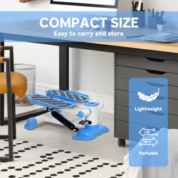 HOMCOM Portable Mini Stepper Step Machine for Home Gym Office Exercise - Additional view 4
