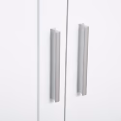 kleankin Modern Bathroom Cabinet, Freestanding Floor Cabinet with Storage, White - Additional view 7
