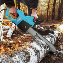 DURHAND Electric Chainsaw Garden Tools, 2000 W for Wood, Blue