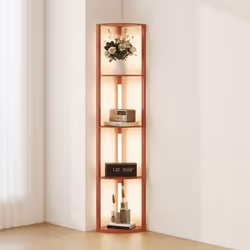 HOMCOM Corner Floor Lamp with Dimmable Warm White LED Light, for Living Room - Additional view 8