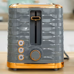 HOMCOM Kettle and Toaster Set 1.7L Rapid Boil Kettle & 2 Slice Toaster - Grey - Additional view 8