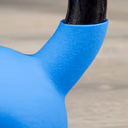 HOMCOM 8KG Kettlebell with Soft Body and Non-Slip Handle, Blue - Additional view 6