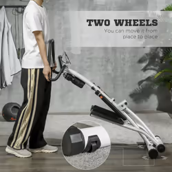 SPORTNOW Stepper Machine with 12-Level Hydraulic Resistance, LCD Monitor - Additional view 5
