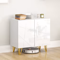 HOMCOM Storage Cabinet, Sideboard with Adjustable Shelf - White - Additional view 8
