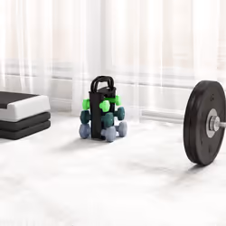 SPORTNOW Dumbbells Set with Storage Rack, 2 x 1kg, 2 x 2kg, 2 x 3kg - Additional view 8